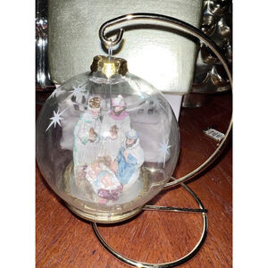 House of Lloyd Nativity 3 Kings Ornament and Stand